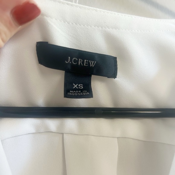 J.crew white scalloped blouse XS - Picture 3 of 5